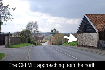 The Old Mill, approaching from the north