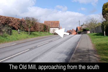 The Old Mill, approaching from the south