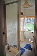 The bathroom at Miller's Cottage