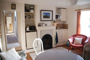The kitchen at Miller's Cottage